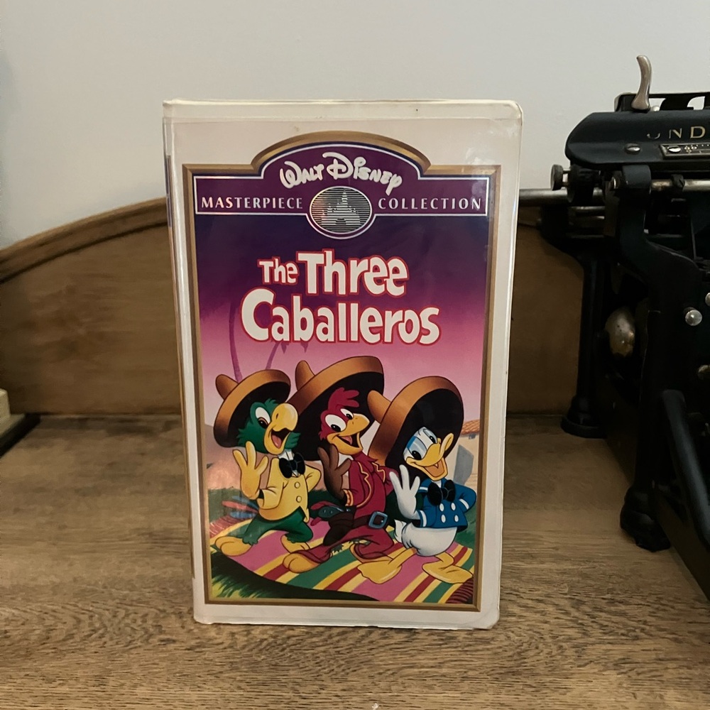 Disney The Three Caballeros Masterpiece Collection VHS